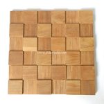 Wood Teak Wall Cladding, Top Quality Teak Wall Cladding Cube for Wall Decoration