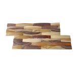 Wood Wall Wave Mix Young, Natural Wall Cladding for Home Decoration