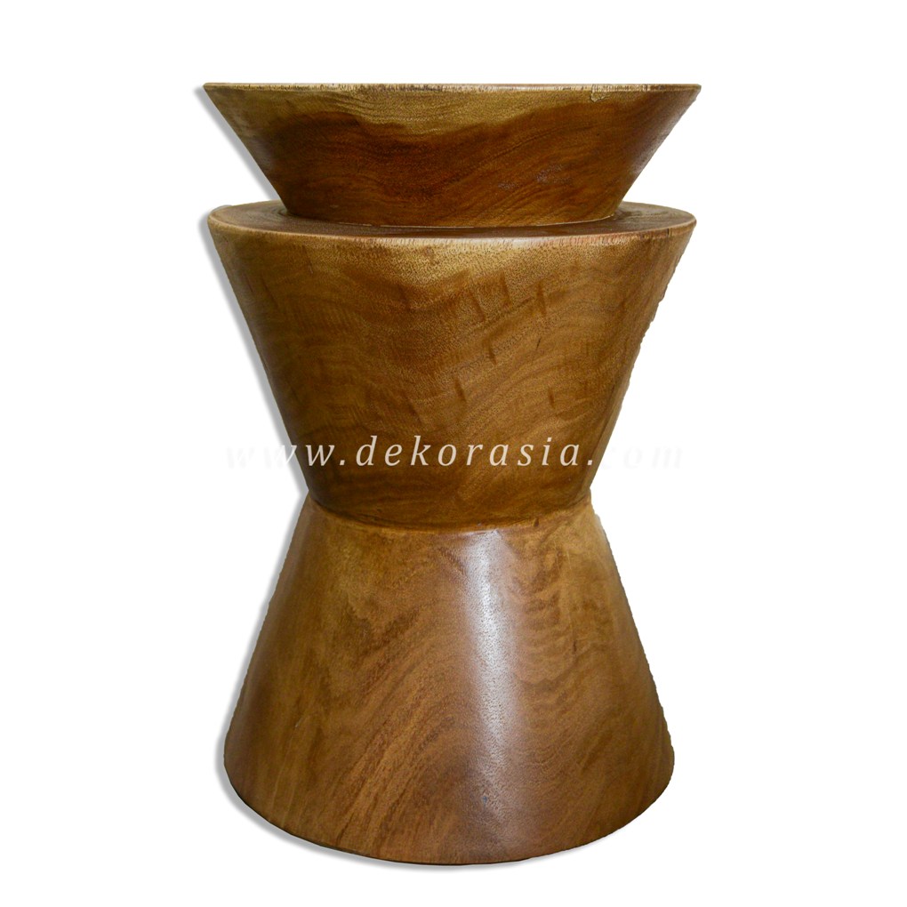 Drum Suar Wood Stool