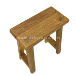 Reclaimed Rustic Stool – Wooden Stools for Home Furniture