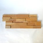 Wood Wall Square Teak 442, Natural Wood Panels Wall Home Decor