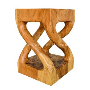 Square Twist Stool