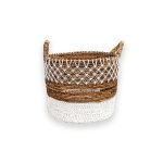 Natural Banana Basket (Set 2), Banana Rope Basket Storage Woven Basket