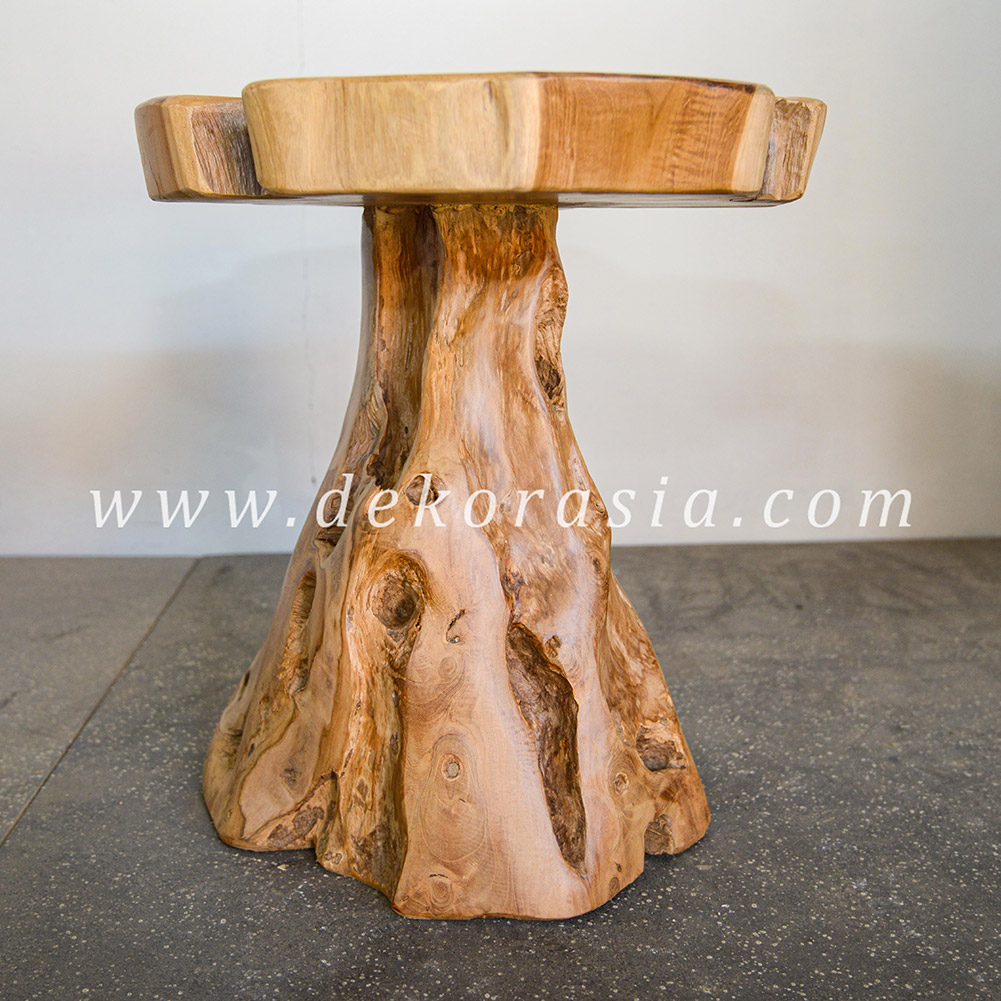 Wooden Stools Natural D40 – Wooden Stools for Home Furniture
