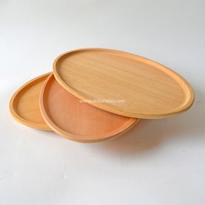 Oval Wood Plate