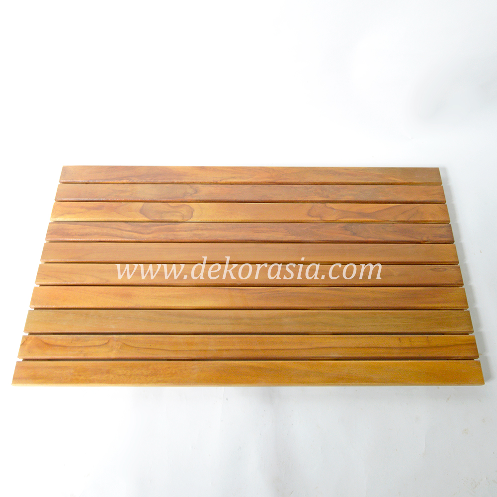 Teak Shower Mat