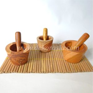 Wood Mortar