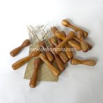 Natural Teak Wood Pestle, Wooden Pestle Kitchenware
