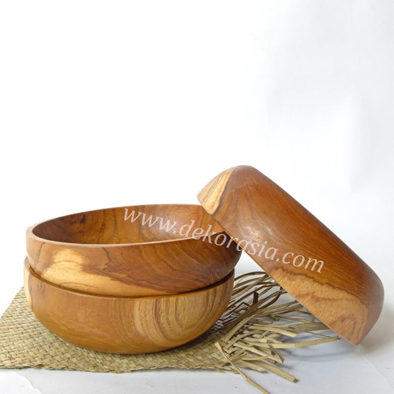 Wood Round Tray
