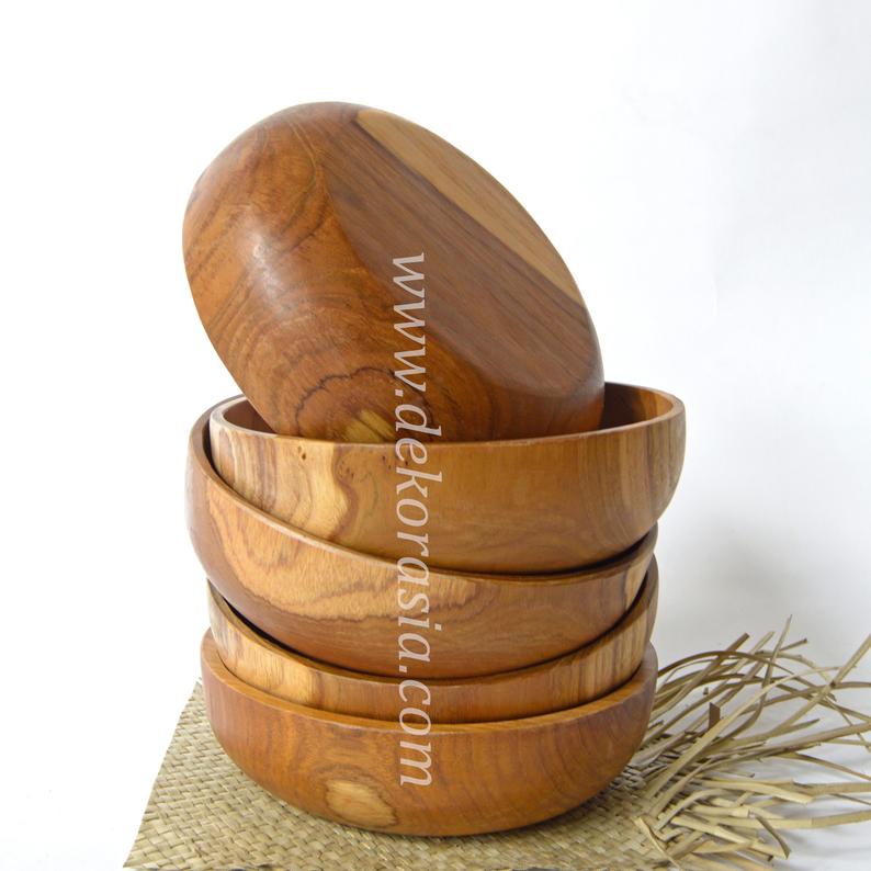 Wood Round Tray