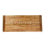 Luxury Wooden Top Dining Table, Wood Dining Table Top Home Furniture