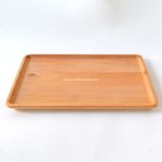 Rectangular Wood Serving Plates, Natural Tableware Dining For Sandwiches, Salad, Finger Foods, Cheese, Burgers, Appetizers