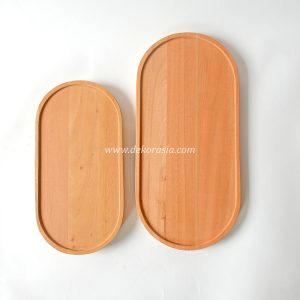 Wooden Oval Tray