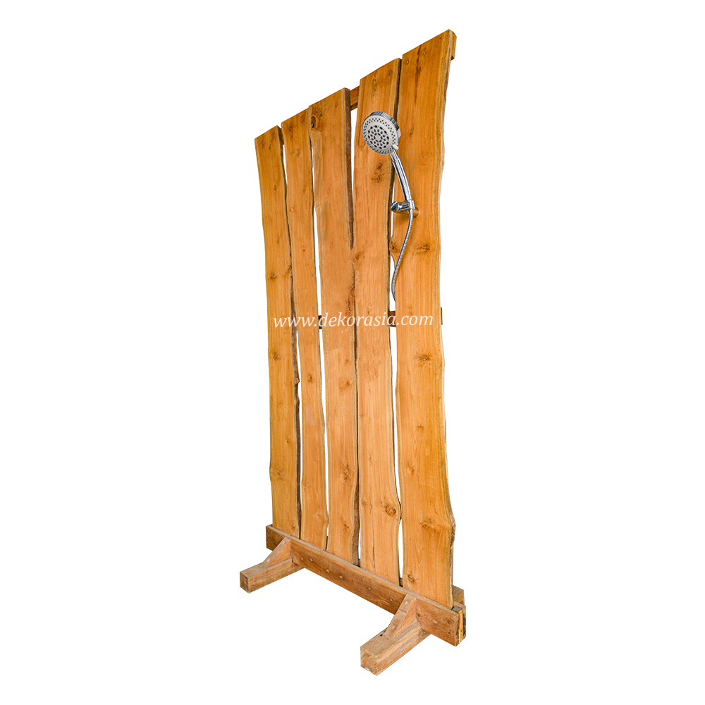 Wooden Plank Shower