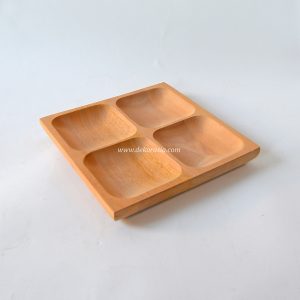 Wooden Square Tray
