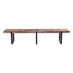 Wooden Bench Charlotte – Wood Bench for Living Room Furniture