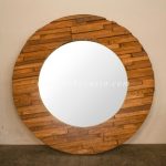 Round Rustic Mirror Hanging Mirror Wall Decoration – Wall Mirror Decorative