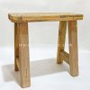 Reclaimed Rustic Stool – Wooden Stools for Home Furniture – Wood Furniture