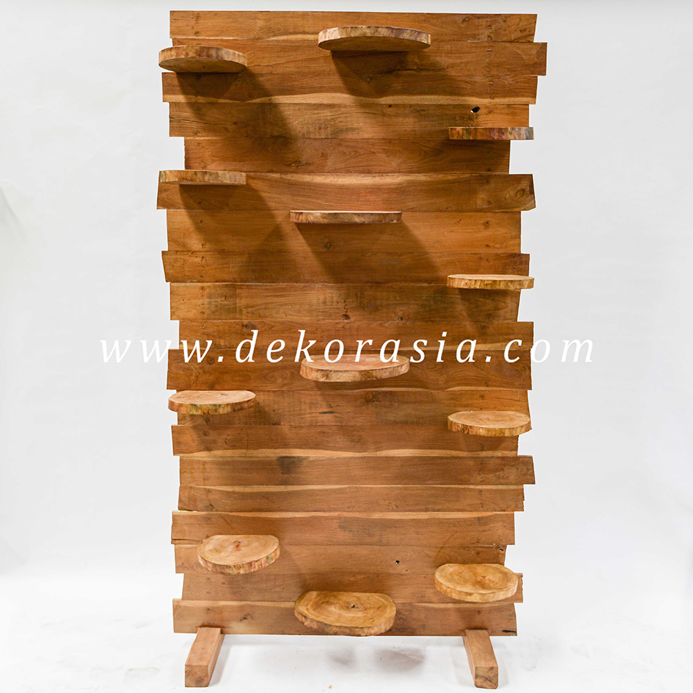 Teak Pot Stand Flower