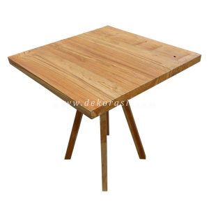 Square Wooden Table