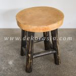 Round Wash Stool – Wooden Stools for Home Furniture