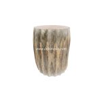 Vintage Natural Wooden Stool Decorative, Solid Wood Stool Furniture, Wood Stool for Home Decoration