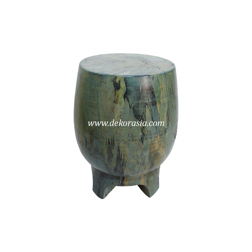 Wood Stool Decorative