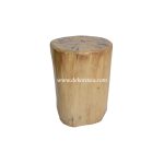 Round Wooden Stool, Custom Wooden Stool Living Room Furniture, Natural Wood Stool Decorative