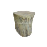 Wooden Stool Soft Green Decorative, Tamarind Wood Stool for Home Decoration, Solid Wood Stool